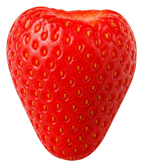 Preview for Strawberry Sticker For Photo And Design Projects
