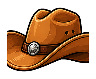 Preview for Cowboy Hat Sticker
