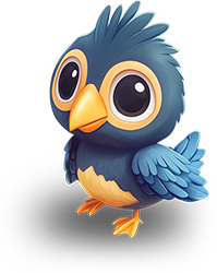 Preview for Blue-bird-illustration-animal-sticker-ea07b
