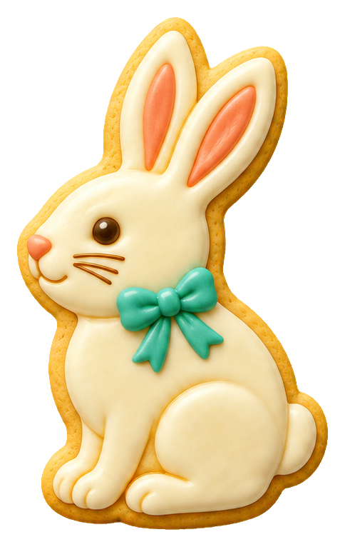 Preview for Easter Garden Bunny Cookie