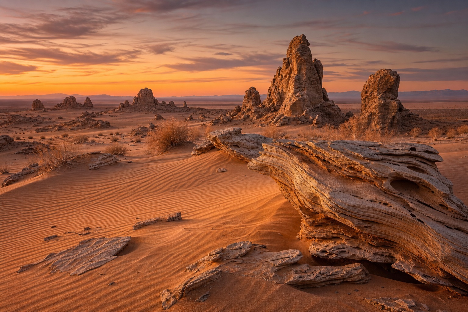 Preview for Desert Stone Garden Background