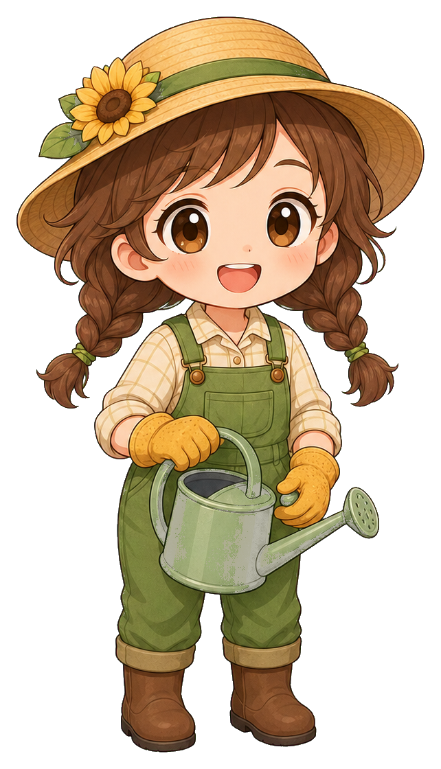 Preview for Chibi Gardener Sticker