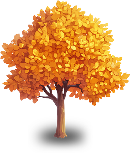Preview for Autumn-tree-illustration-flora-sticker-cd2e7