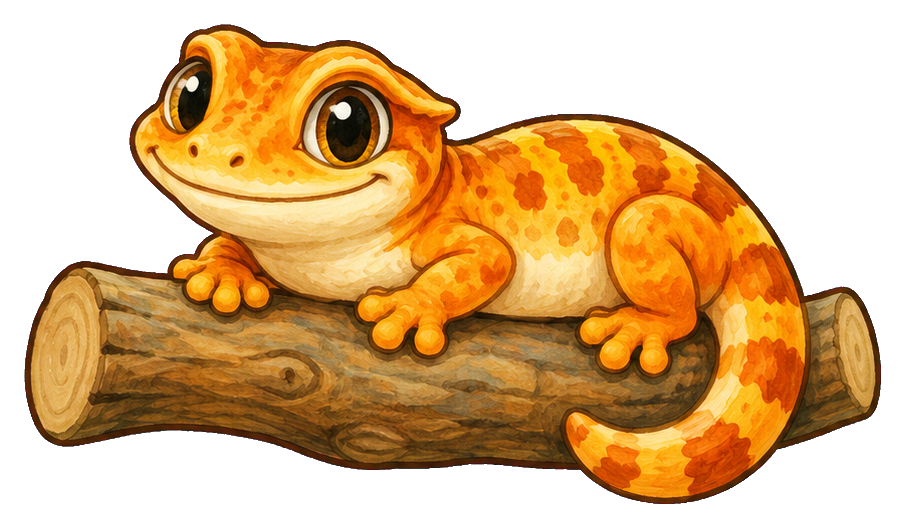 Preview for Crested Gecko On A Branch