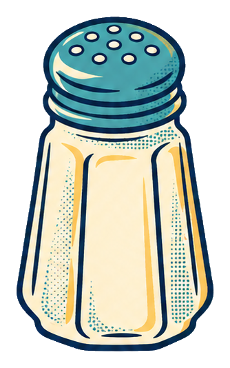 Preview for Retro Diner Salt Shaker