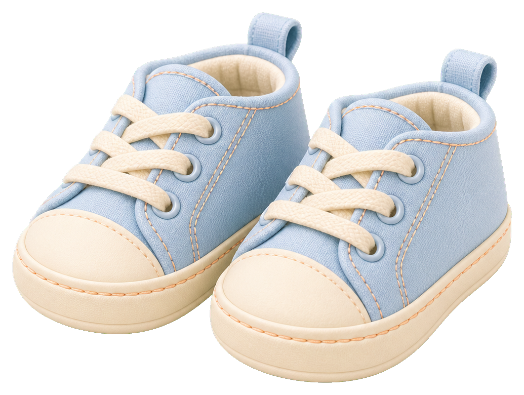 Preview for Tiny Sneakers Sticker For Baby Designs