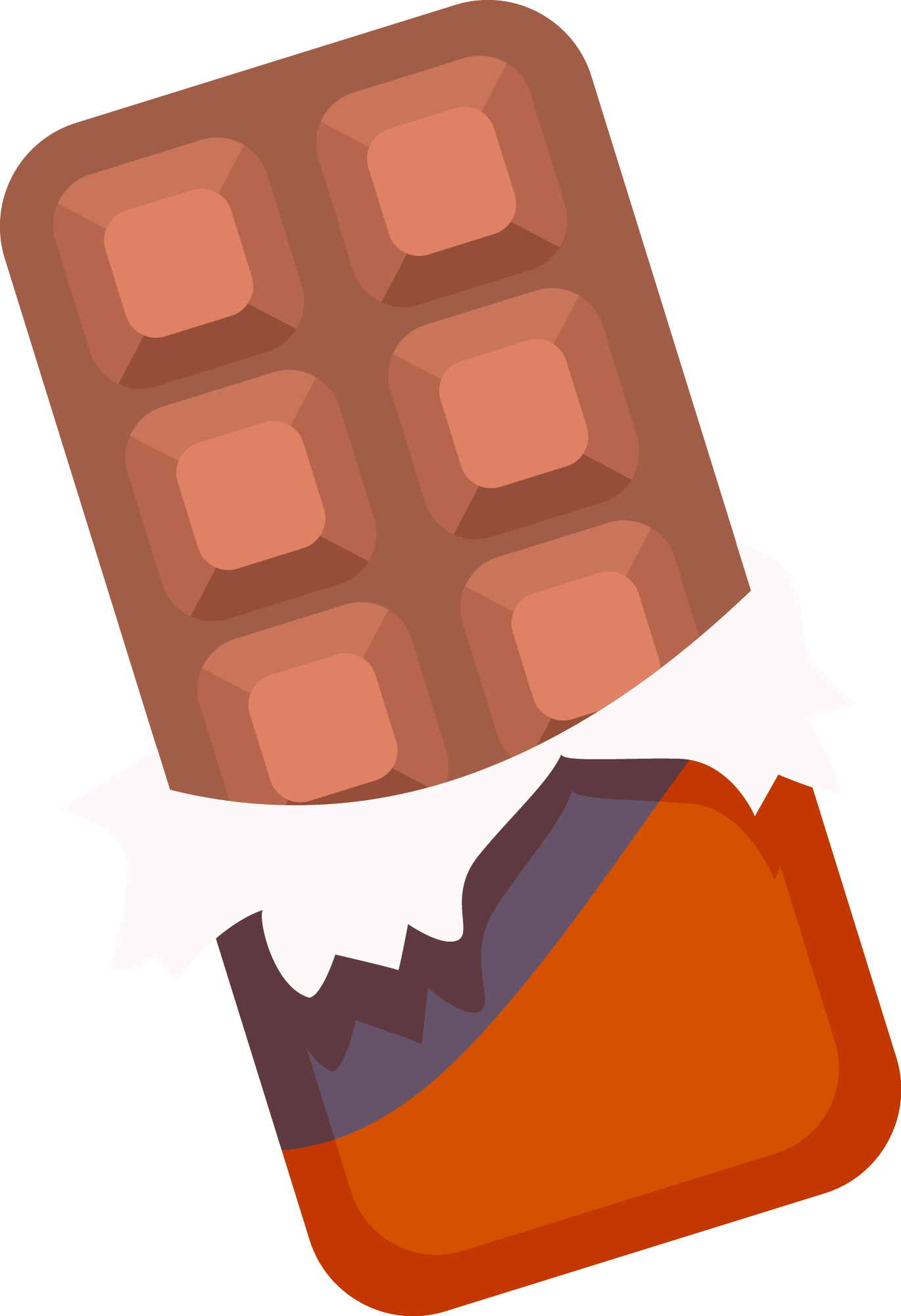 Preview for Cartoon-chocolate-bar-illustration-halloween-candy-sticker-4a07e