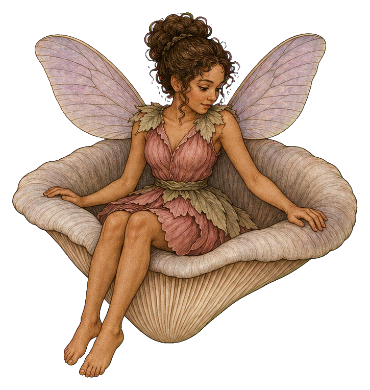 Preview for Oyster Fold Fairy Sticker