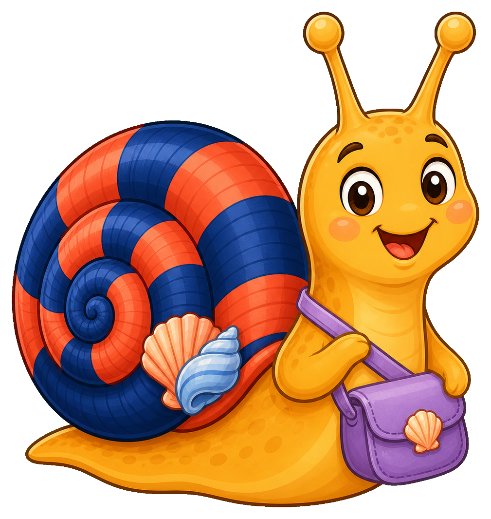 Preview for Seashell Collector Snail Sticker