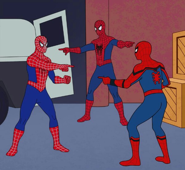 Preview for Spider-man-multiverse-confrontation-cartoon-meme-background-01819
