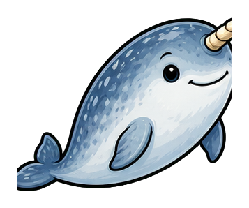 Preview for Narwhal Sticker Graphic