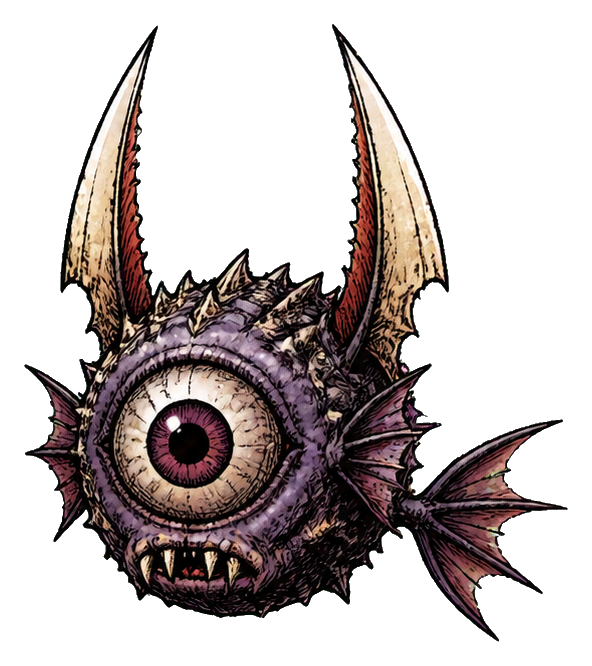 Preview for Knifefin Fishling Scary Monster Sticker