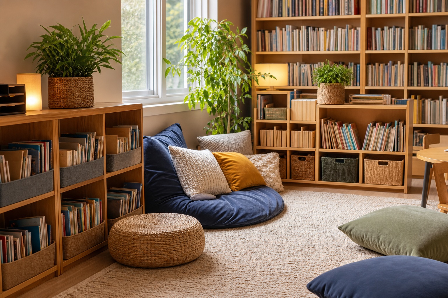 Preview for Classroom Reading Corner Background
