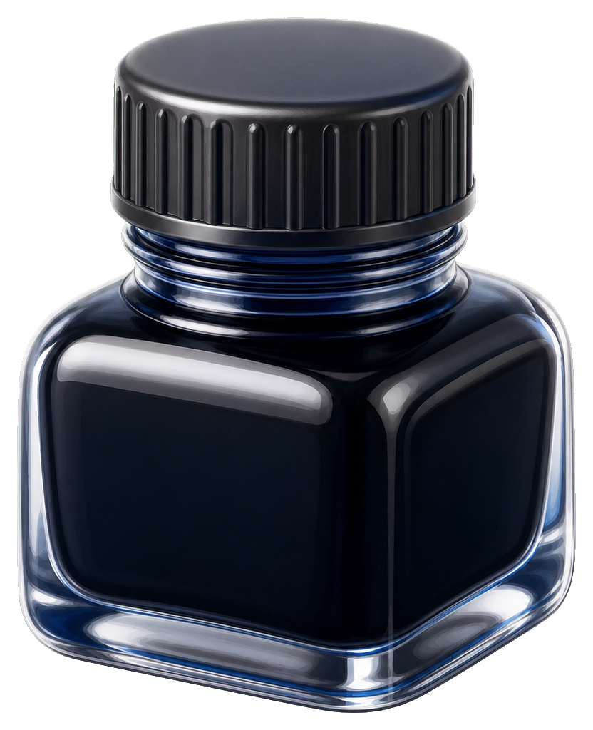 Preview for Ink Bottle Sticker For Art Projects