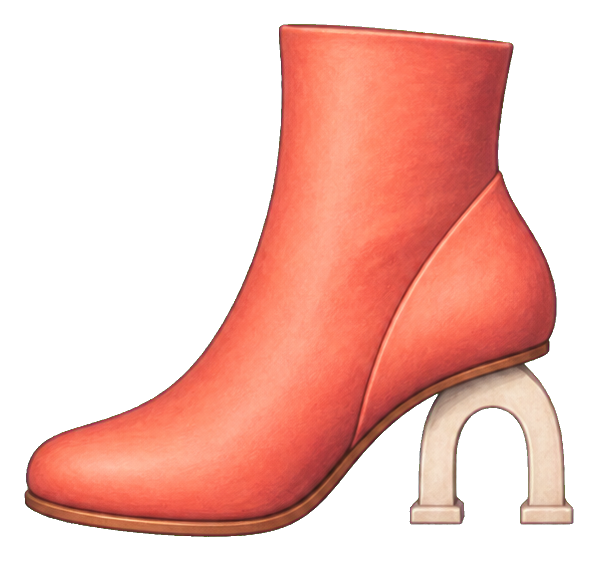 Preview for Floating Arch Boot Sticker