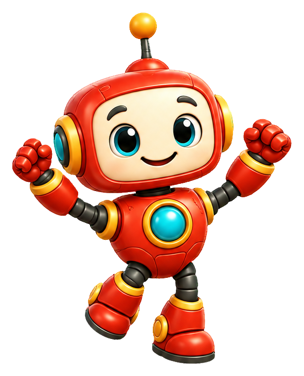 Preview for 3d Playful Robots Dancing Robot