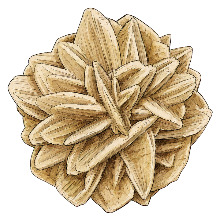 Preview for Gypsum Desert Rose Sticker