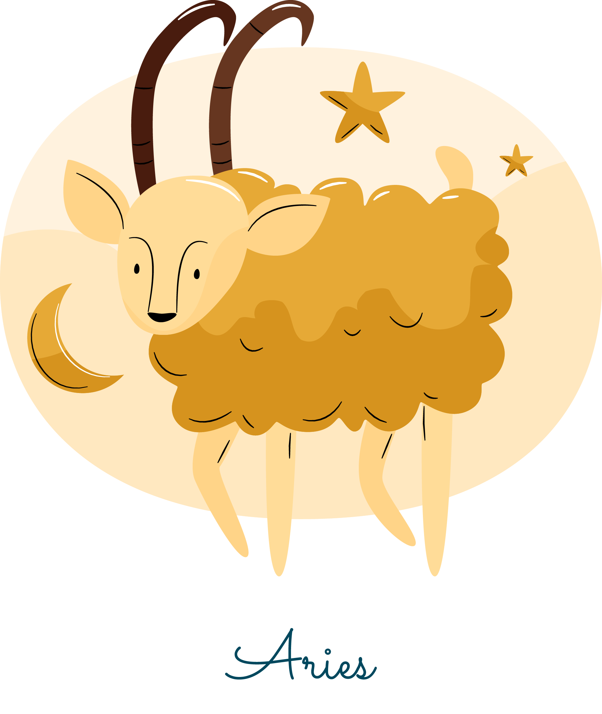 Preview for Aries-zodiac-illustration-sticker-8f3ca