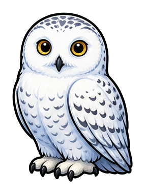 Preview for Snowy Owl Sticker