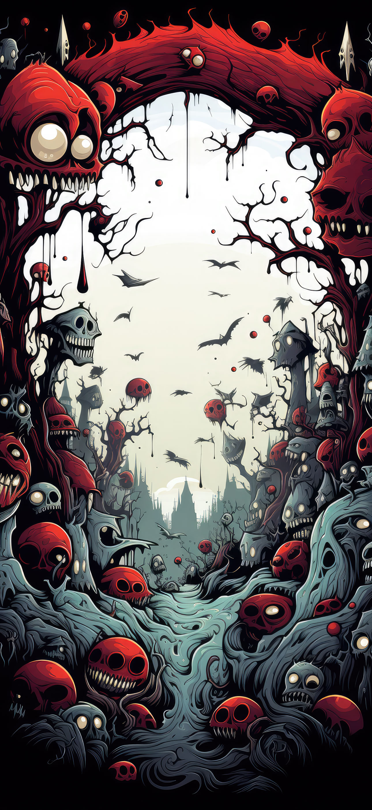 Preview for Spooky-halloween-landscape-halloween-phone-background-89555