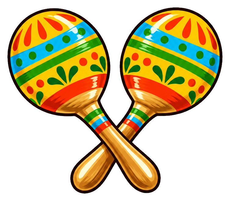 Preview for Taco Fiesta Festive Maracas