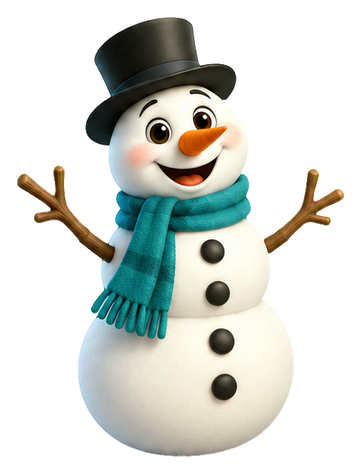 Preview for 3d Christmas Snowman Friend