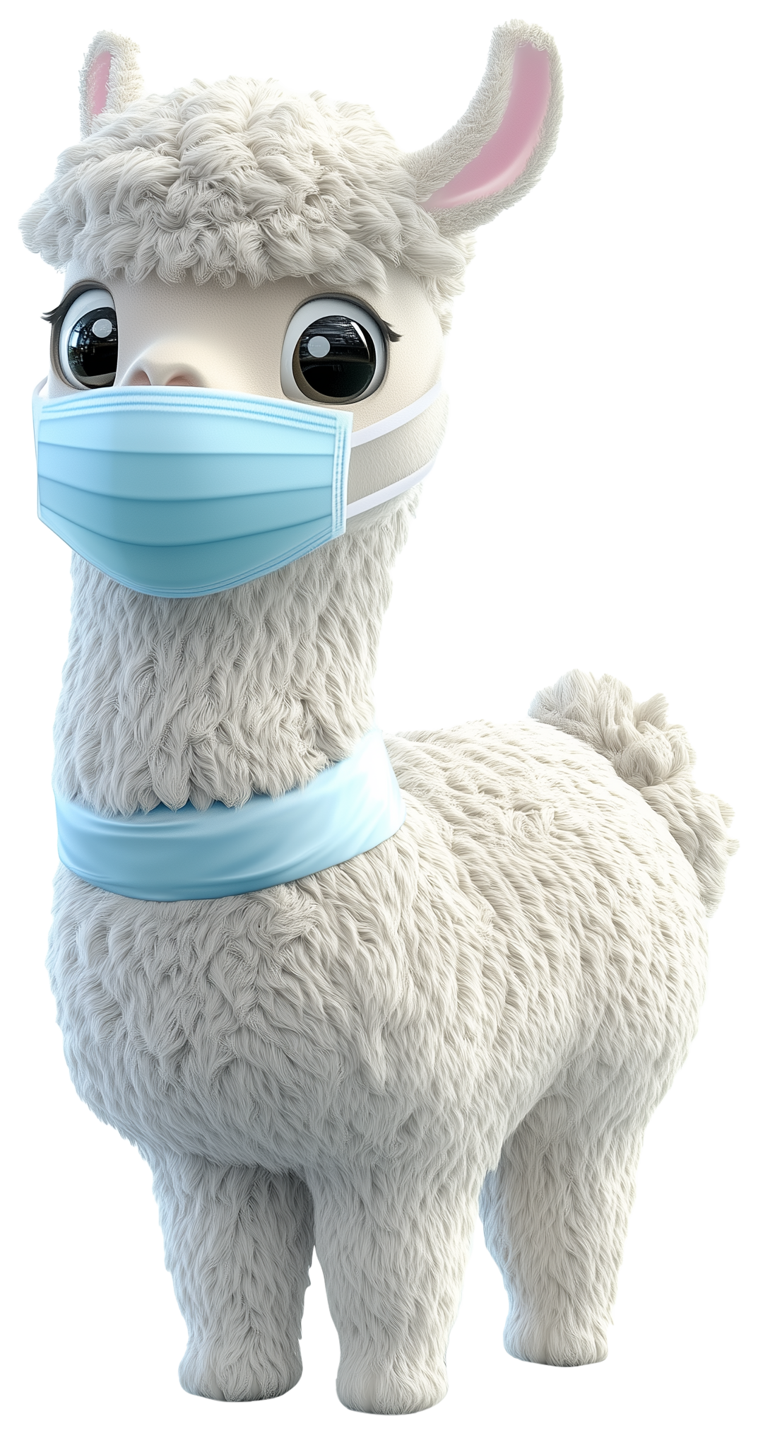 Preview for Llama Emoji Sticker Graphic