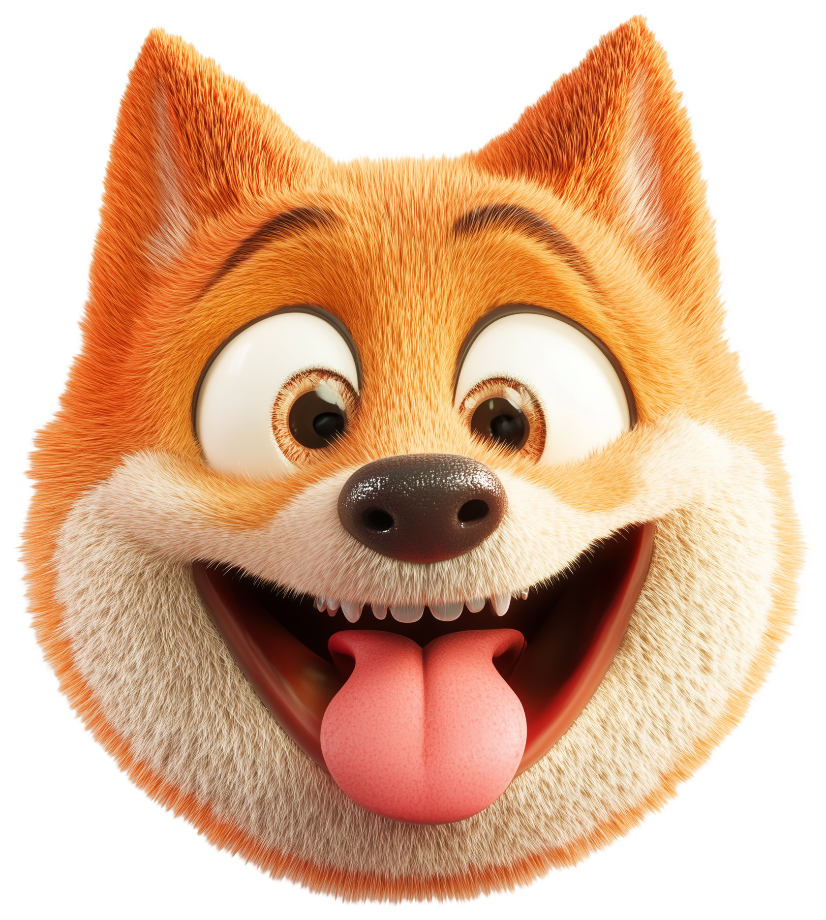 Preview for Cute Dog Emoji Sticker