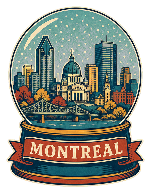 Preview for Montreal Snow Globe Sticker