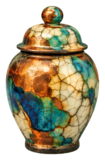 Preview for Raku Pottery Ginger Jar