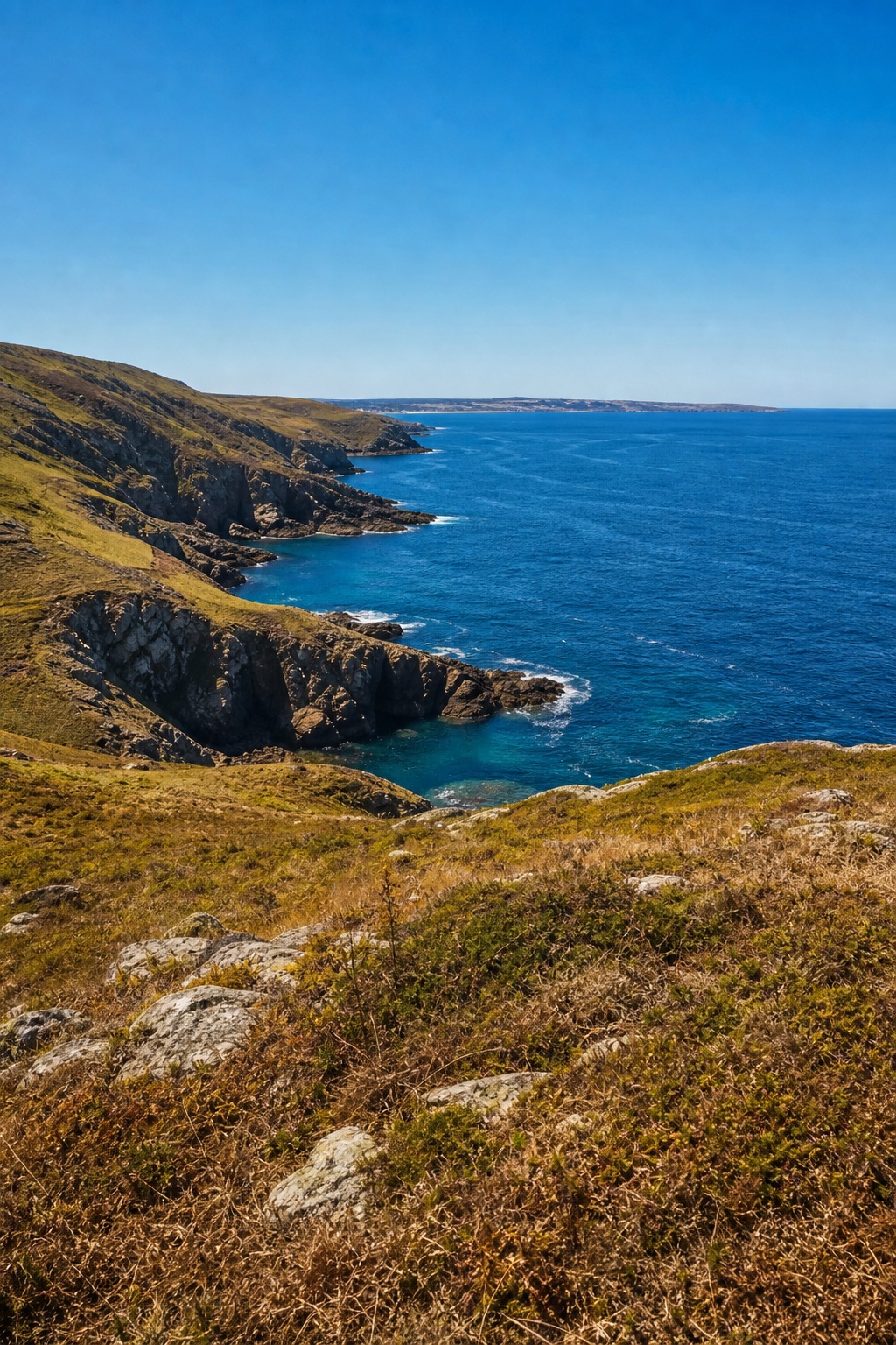Preview for Dry Noon Coastal Headland Background