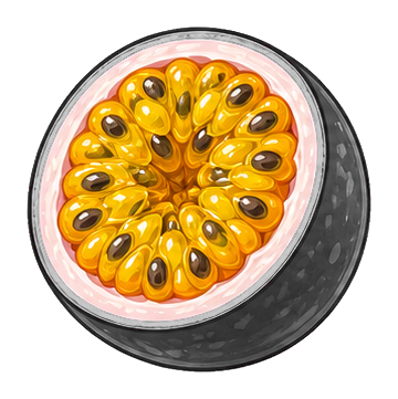 Preview for Passion Fruit Half Sticker
