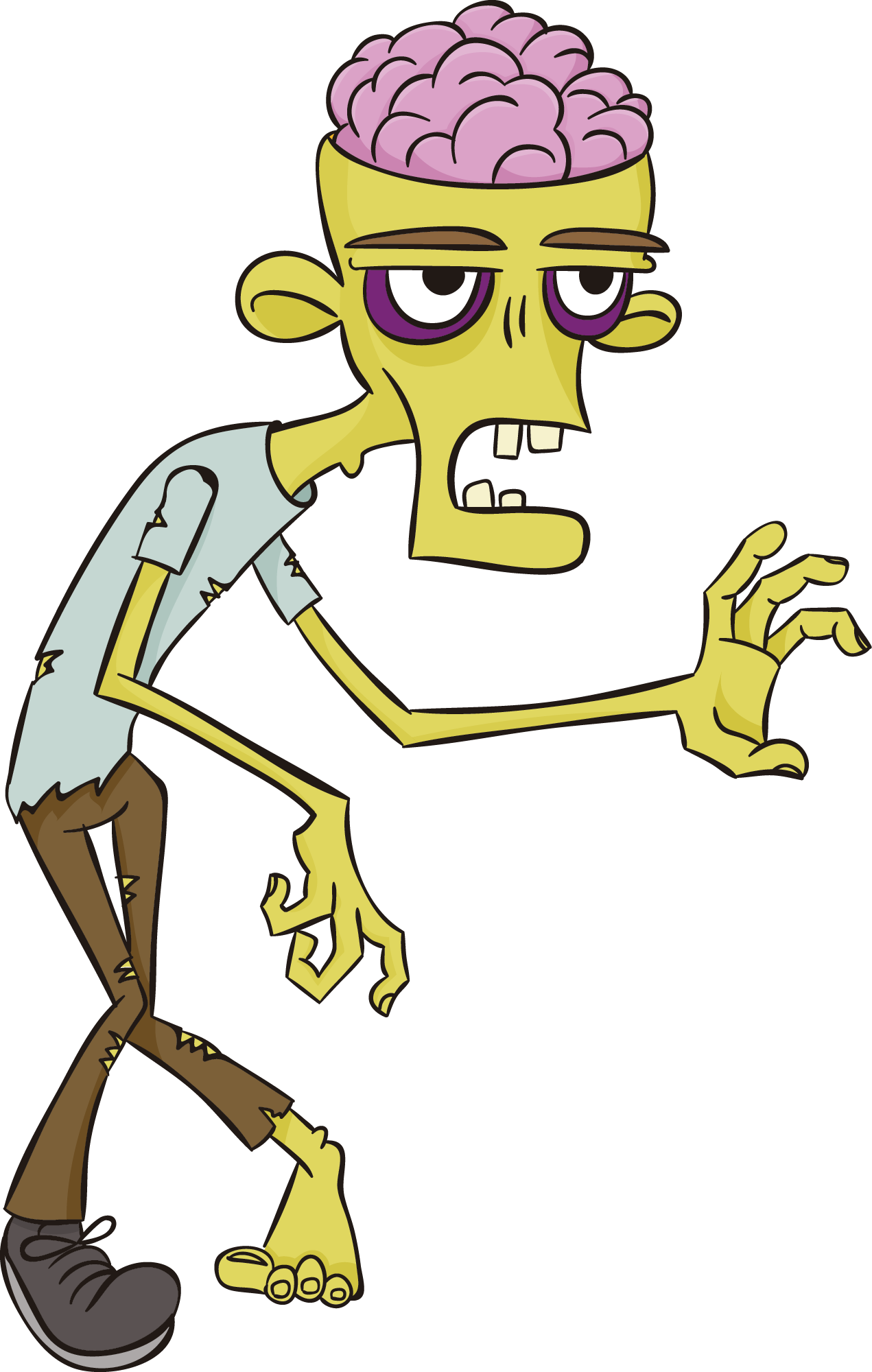 Preview for Cartoon-zombie-character-illustration-halloween-characters-stick-2fa91