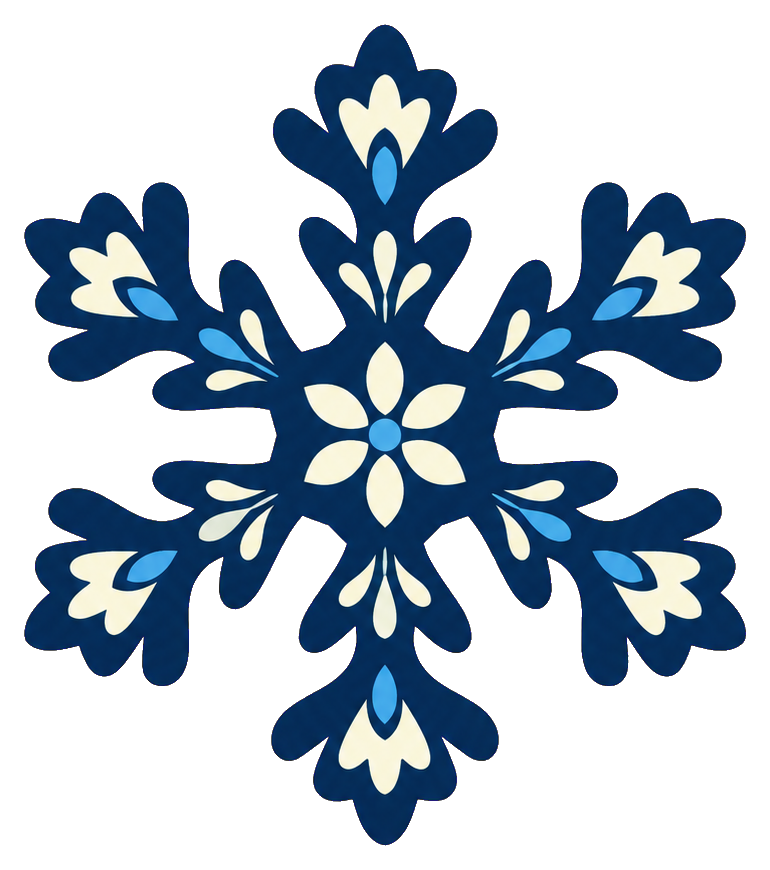 Preview for Folk Art Floral Snowflake