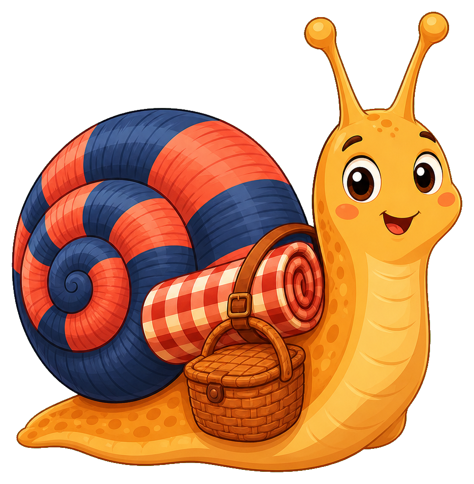 Preview for Picnic Snail Sticker