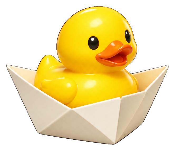 Preview for Rubber Duck In A Paper Boat