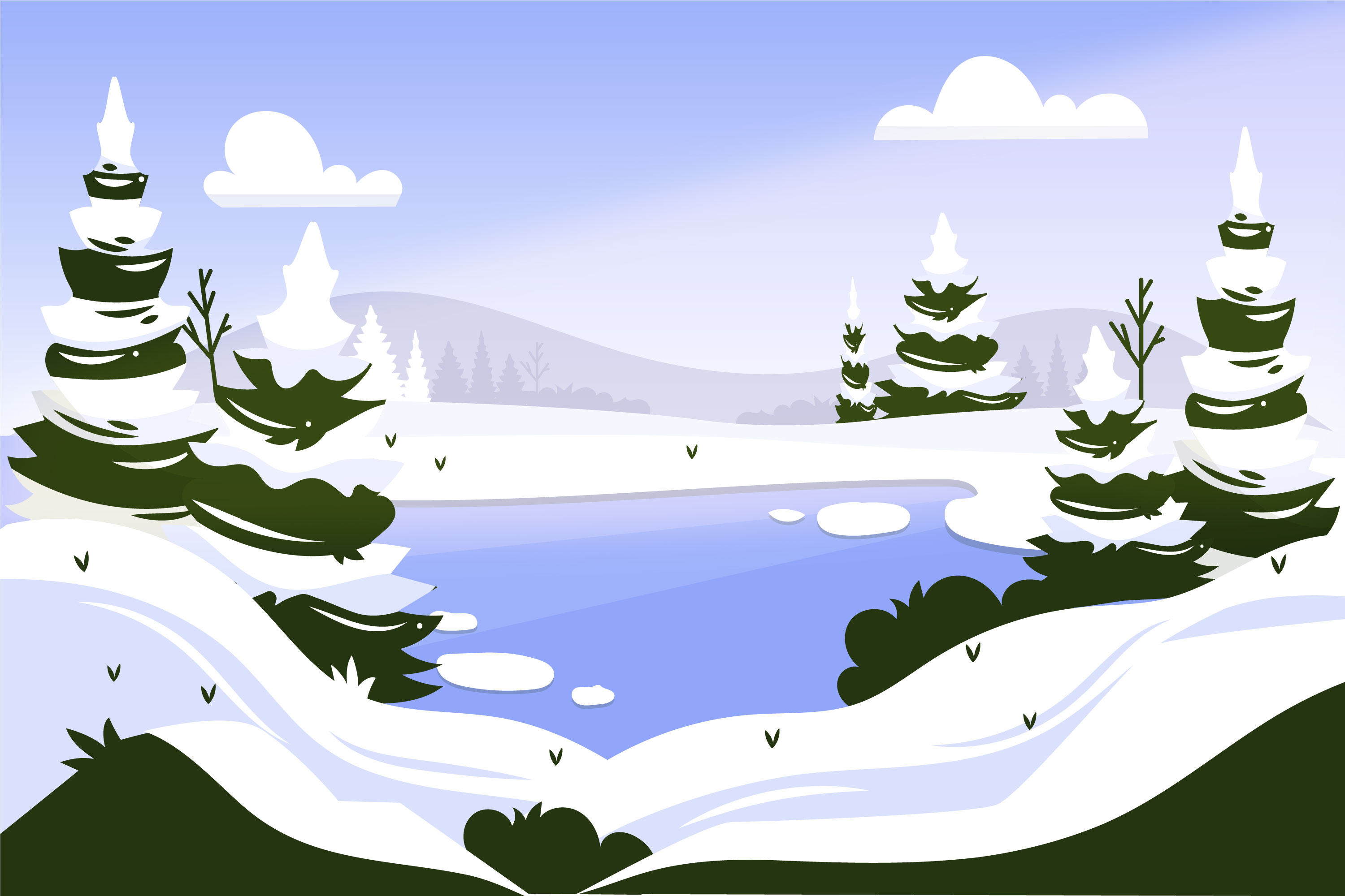 Preview for Winter-landscape-illustration-background-2c172