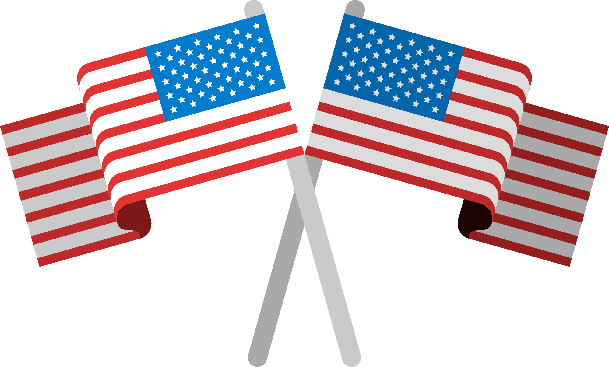 Preview for United-states-flags-fourth-of-sticker-c1086