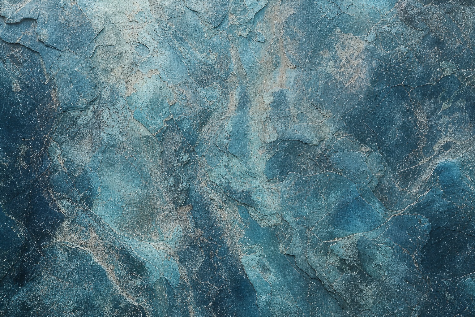Slate cyan eroded stone texture with weathered, layered surface detail