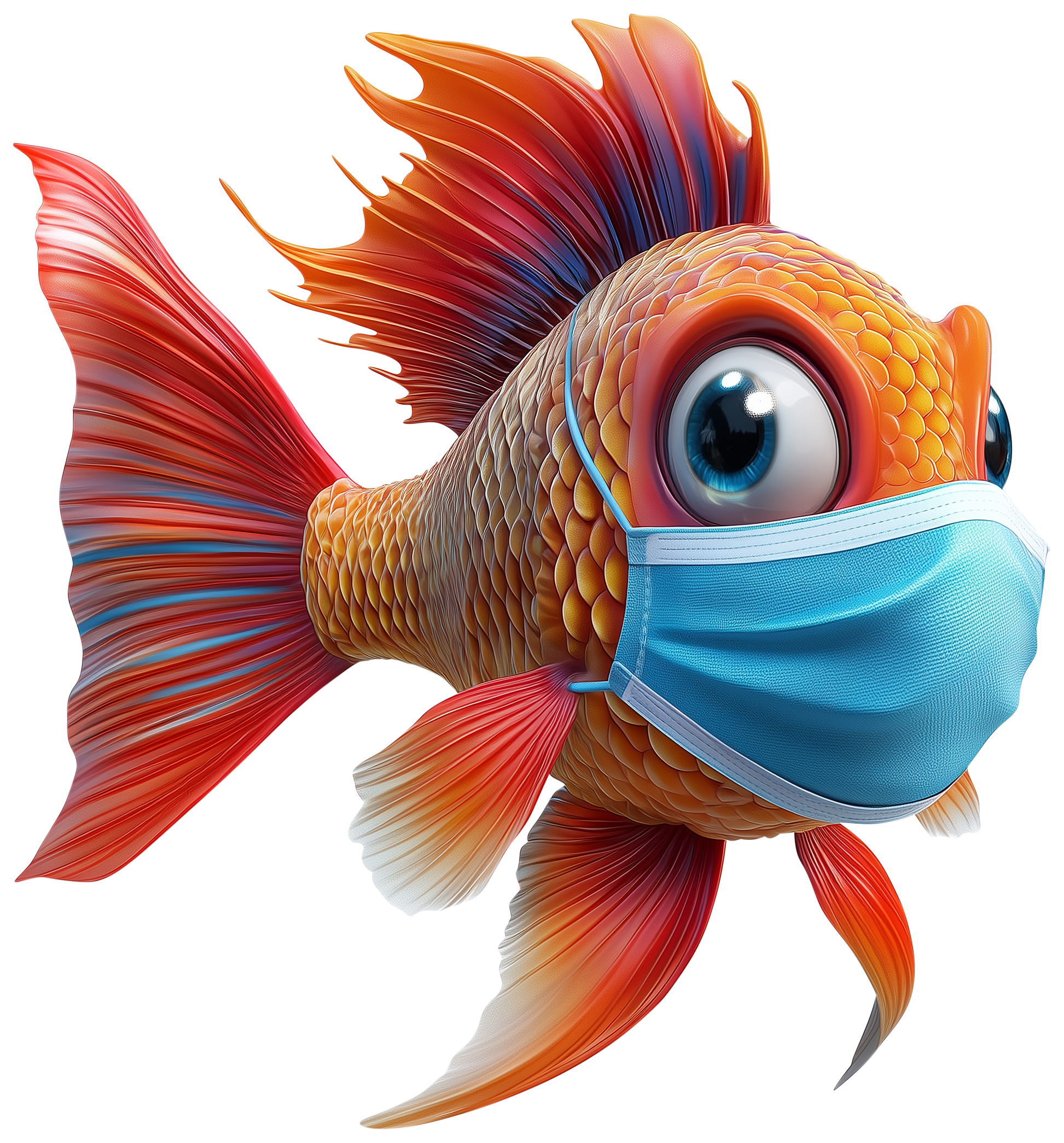 Preview for Goldfish Emoji Sticker Graphic