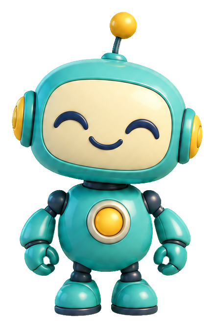 Preview for 3d Playful Robots Sleepy Robot