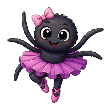 Preview for Ballerina Spider Sticker