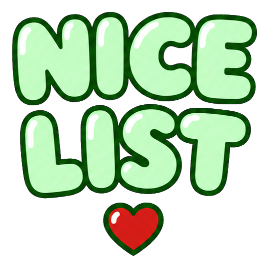 Preview for Nice List Cute Bubble Lettering