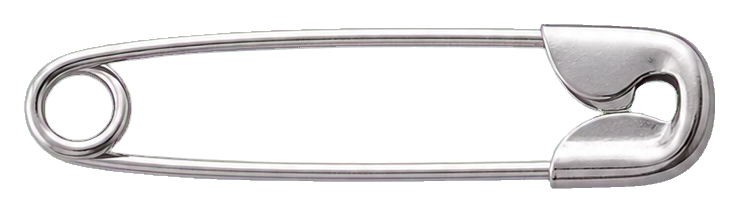 Preview for Silver Safety Pin Sticker