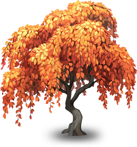 Preview for Autumn-tree-illustration-flora-sticker-dabda