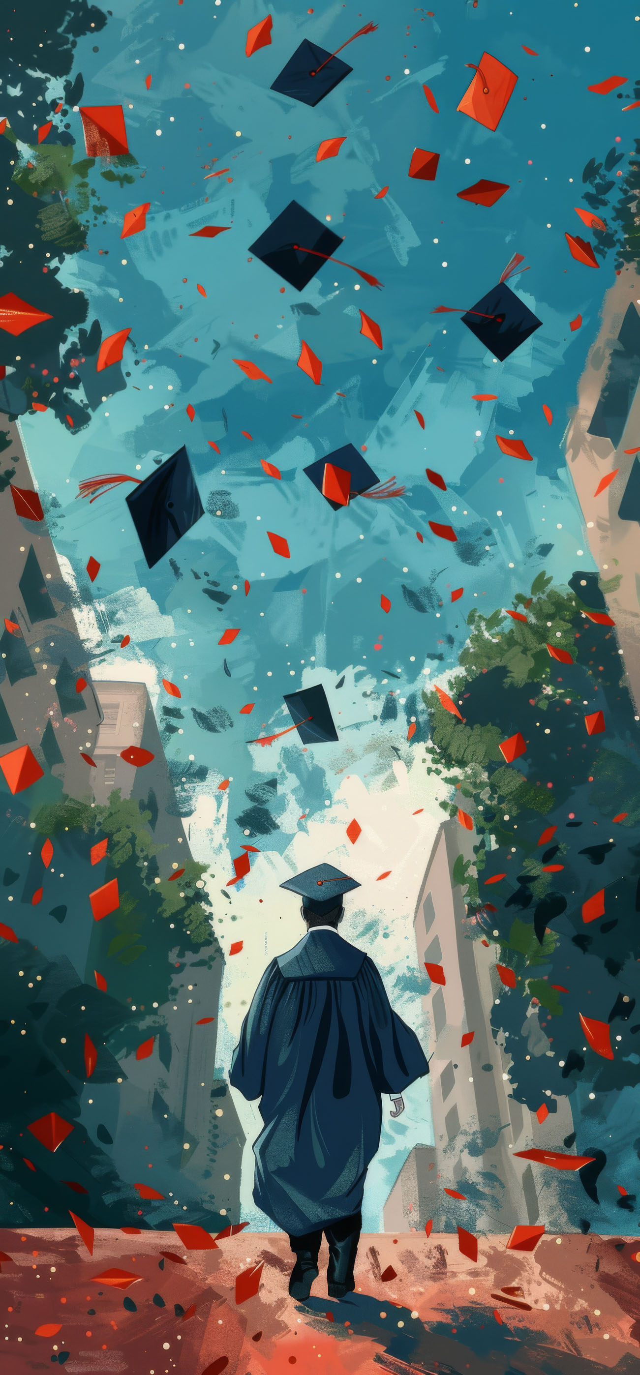 Preview for Graduation-day-celebration-graduation-phone-background-a51b1