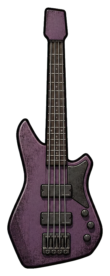 Preview for Violet Offset Bass Sticker