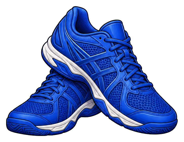 Preview for Royal Blue Volleyball Shoes Sticker