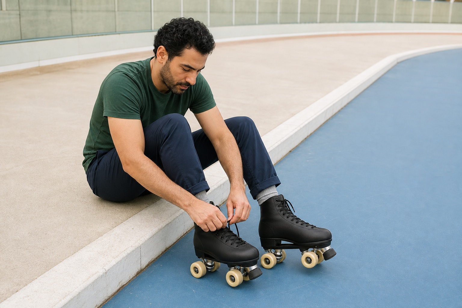 Preview for Lace Up Break Roller Skating Background