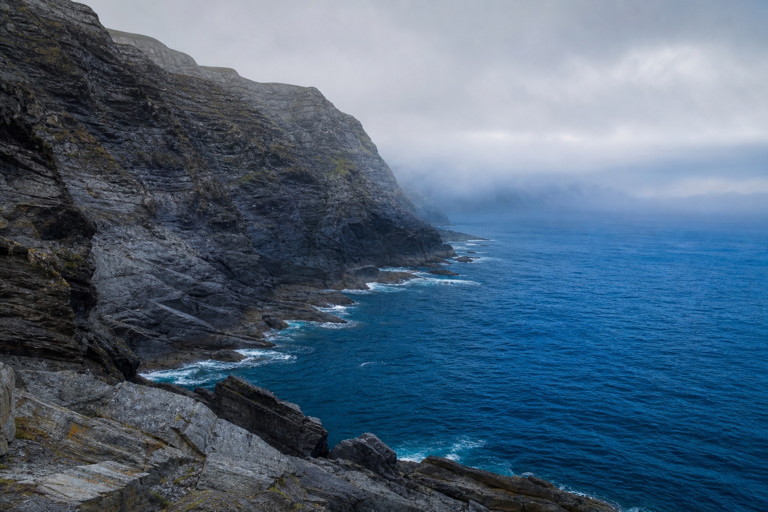 Preview for Clear Cobalt Weathered Headland Background